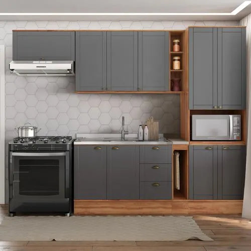 Cozinha modulada Carraro — modelo Milla