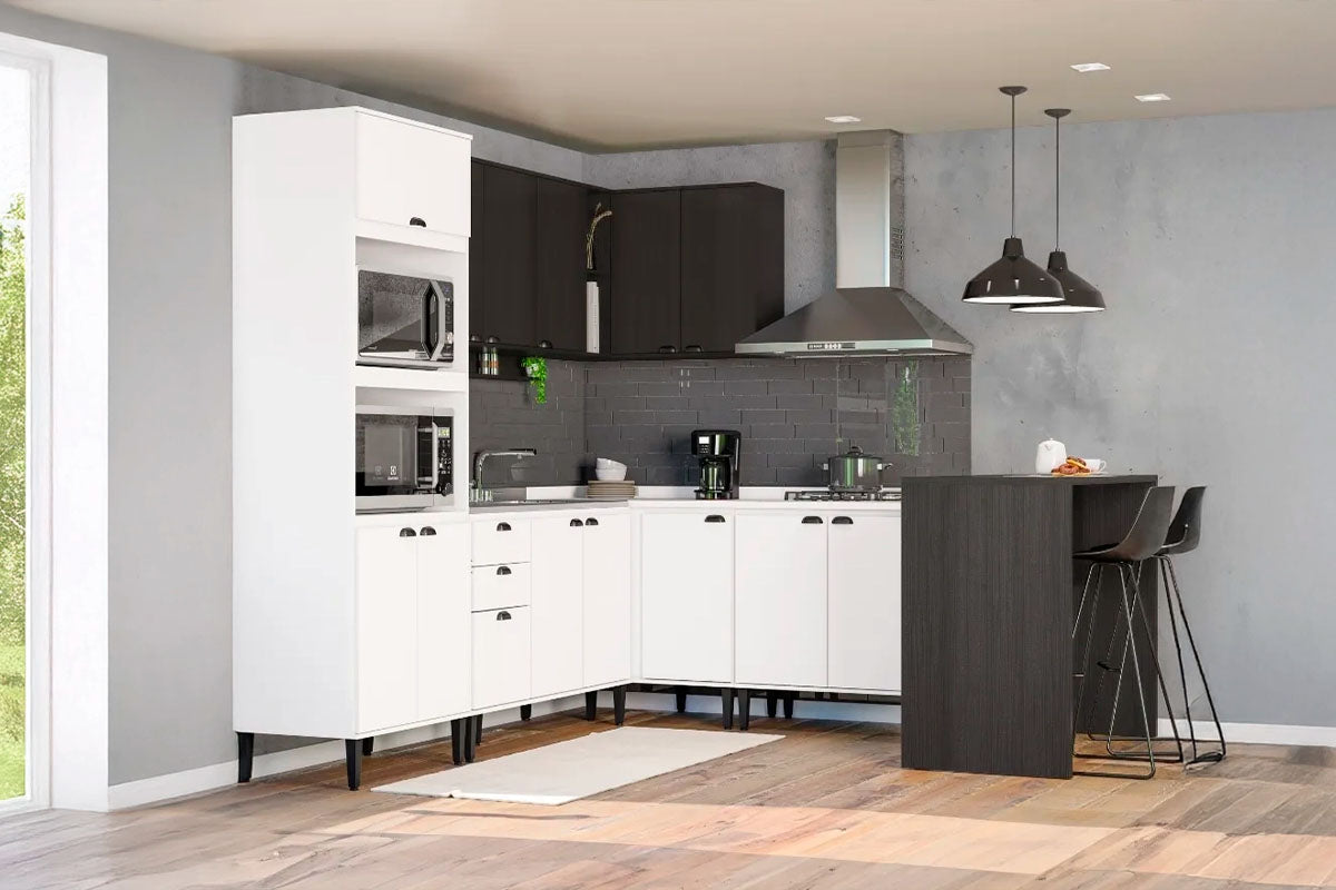 Bancada de cozinha: muitas possibilidades para a rotina!