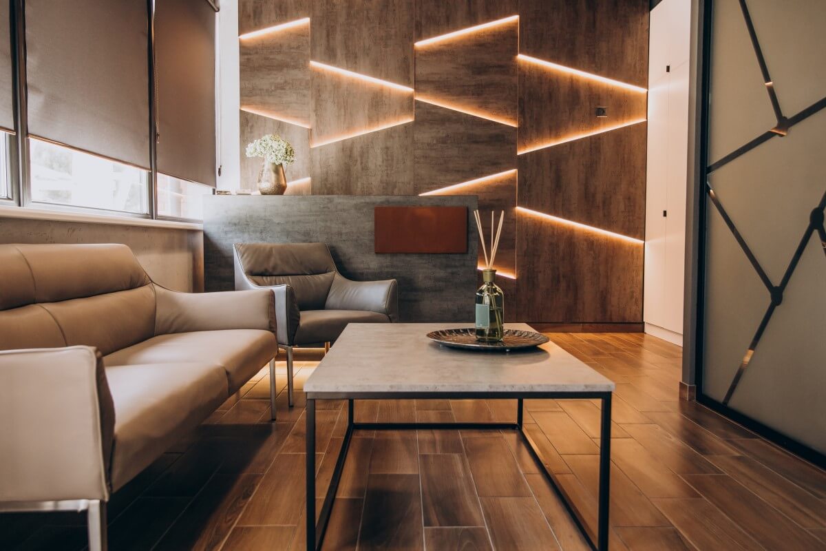Iluminação ideal em ambientes modernos