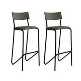 Kit 2 Banquetas Altas 1747 Carraro Preto - imagem 2