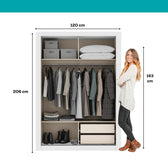 1182-Guarda-Roupa-Solteiro-2-Portas-Darvi-1-Gaveteiro-Carraro-Branco_07