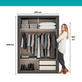 1182-Guarda-Roupa-Solteiro-2-Portas-Darvi-1-Gaveteiro-Carraro-Preto-Touch_07