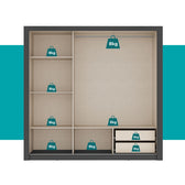 1183-Guarda-Roupa-Casal-3-Portas-Doha-1-Gaveteiro-3-Espelhos-Carraro-Preto-Touch_06