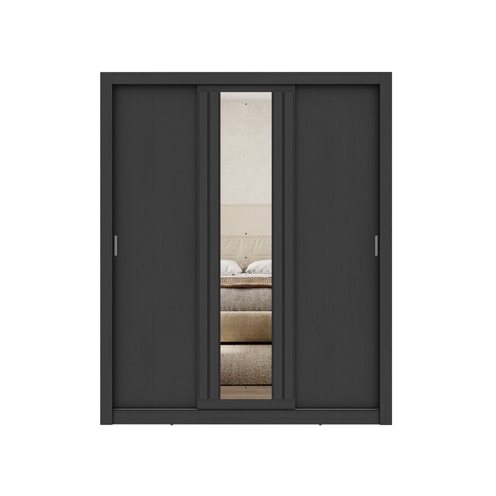 1183-Guarda-Roupa-Casal-3-Portas-Doha-2-Gaveteiros-e-Espelho-Central-Carraro-Preto-Touch_02