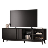 Rack para TV Ventura Carraro Preto Touch - imagem 2