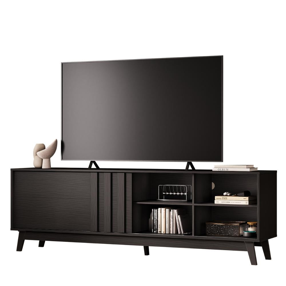Rack para TV Ventura Carraro Preto Touch - imagem 2