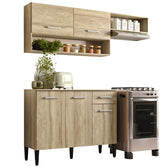 Cozinha Compacta Arizona Tiny Carvalho - imagem 2