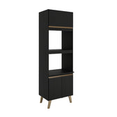 Torre Quente 2 Fornos Atlanta Carraro Preto Touch