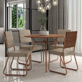 Conjunto Sala de Jantar 4 Cadeiras San Francisco Carraro - imagem 10