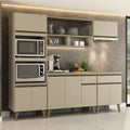 Armário de Cozinha Completa Atlanta Prime Amêndoa - imagem 1