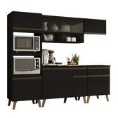 Armário de Cozinha Completa Atlanta Prime Preto Touch - imagem 2