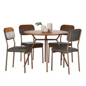 Conjunto Sala de Jantar 4 Cadeiras Florença Carraro - imagem 2