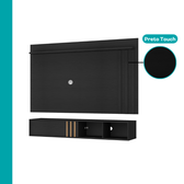 Conjunto Rack e Painel Parede Preto Touch Linea Carraro - imagem 6