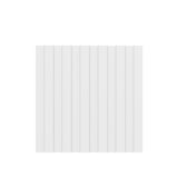 Painel Ripado Milla Branco MDF 60 Carraro - imagem 1