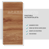 Painel Ripado Milla Nogal 80 Carraro - imagem 5