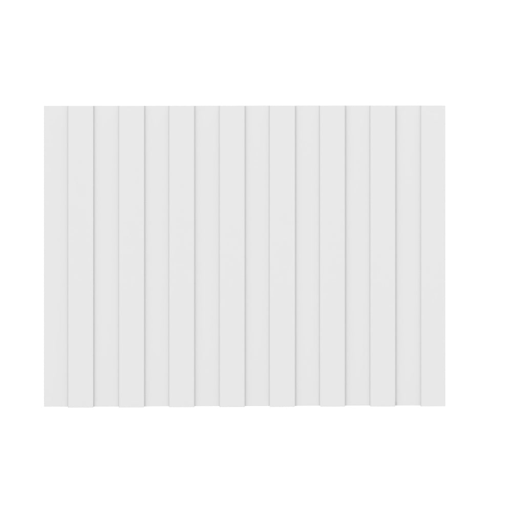 Painel Ripado Milla Branco MDF 80 Carraro - imagem 1