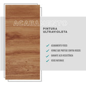 Painel Ripado Milla Nogal 230 Carraro - imagem 5