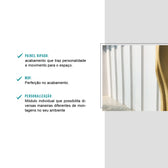 Painel Ripado Milla Branco MDF 230 Carraro - imagem 3