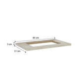 Tampo Cooktop Petra 80cm Carraro - imagem 3