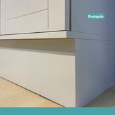 Armário de Cozinha Completa com Balcão Milla Linear Carraro Branco - imagem 10