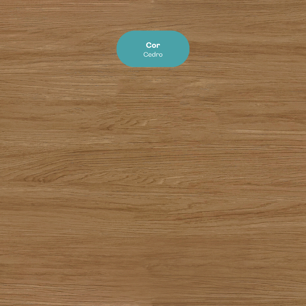 Conjunto Rack e Painel Parede Ventura Carraro Cedro - imagem 7
