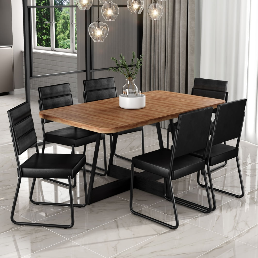 299900517-Conjunto_Sala_de_Jantar_6_Cadeiras_Charllote_Carraro_Nogal_Preto_01