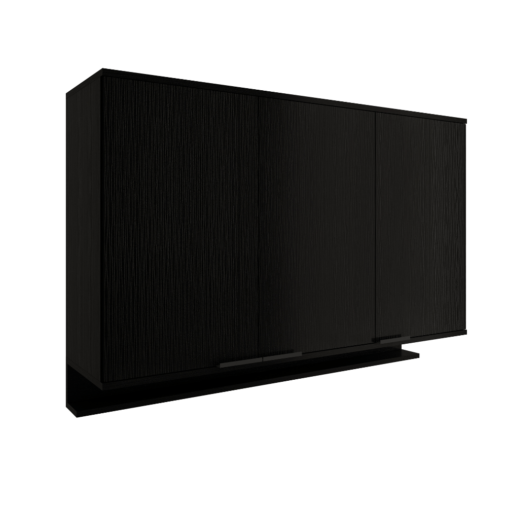 Armario_Aereo_3_Portas_Miami_Preto_Touch_01_ML