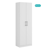 Armário Banheiro 2 Portas Branco Carraro