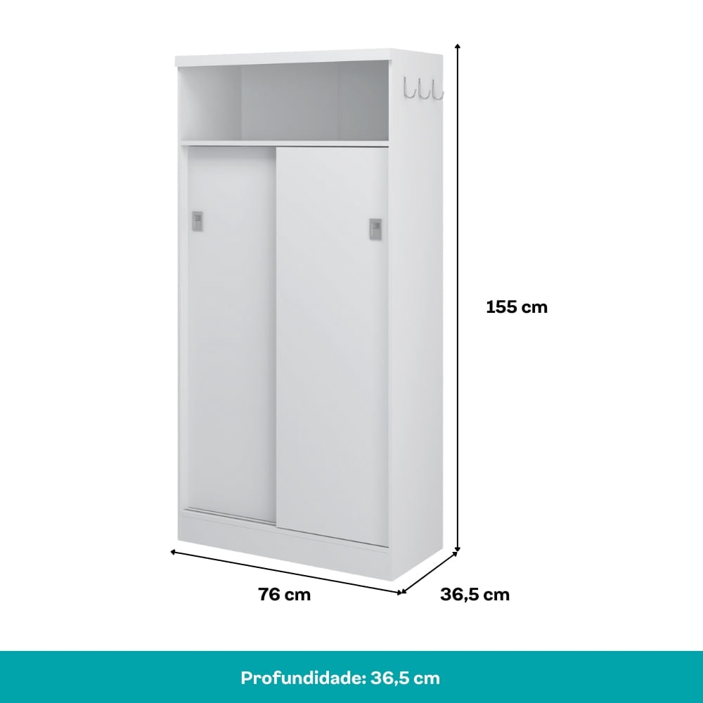 Armario-Multiuso-Lavanderia-Cozinha-2-Portas-528-Carraro-Branco-03