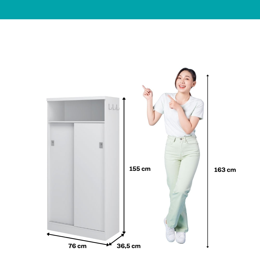 Armario-Multiuso-Lavanderia-Cozinha-2-Portas-528-Carraro-Branco-05