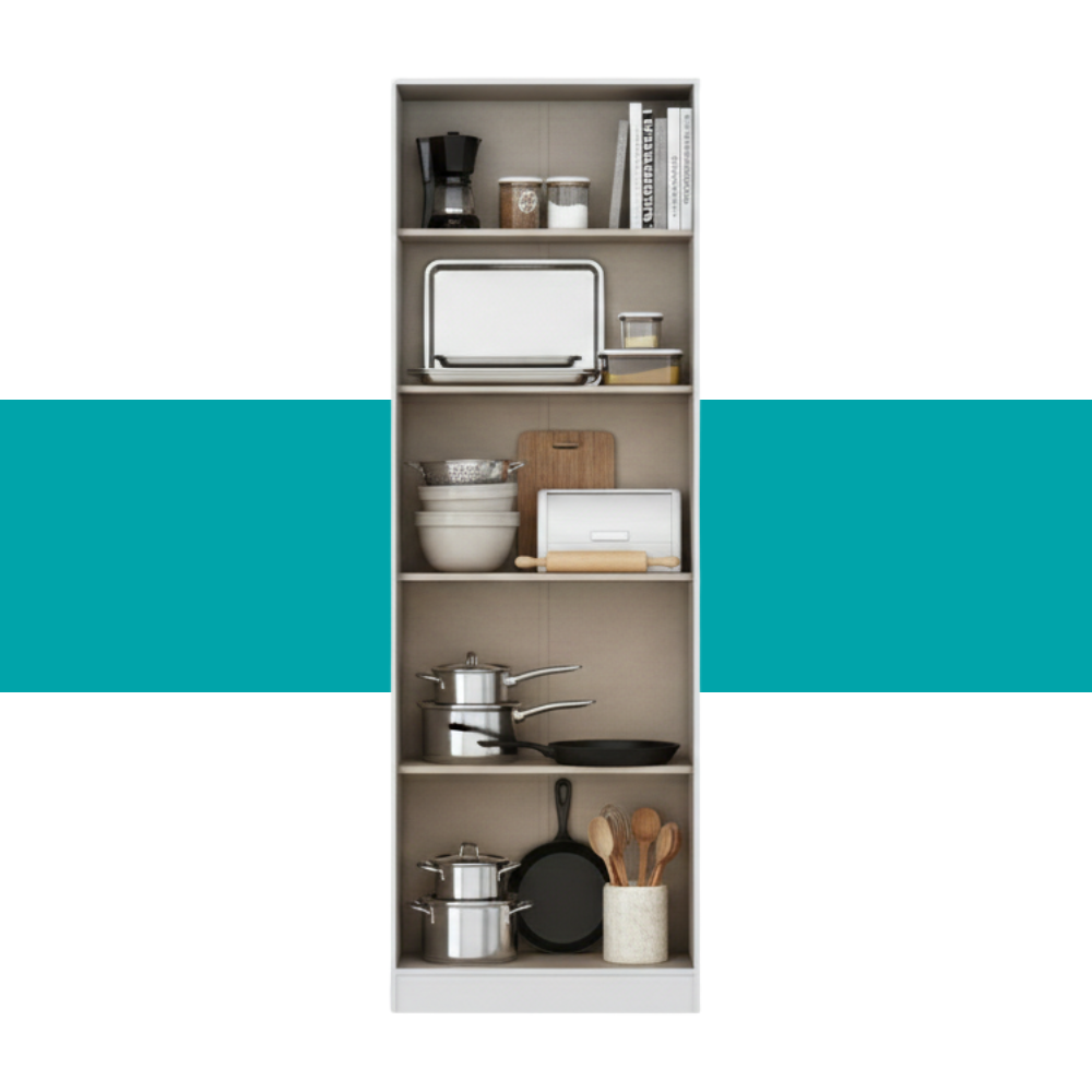 Paneleiro 2 Portas Branco 626 Carraro