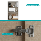 Paneleiro 2 Portas Branco 626 Carraro