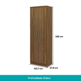 Sapateira 2 Portas Legno