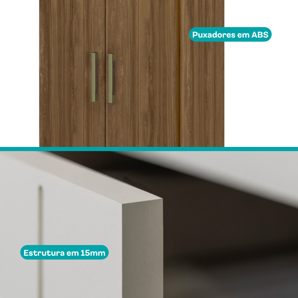 Sapateira 2 Portas Legno