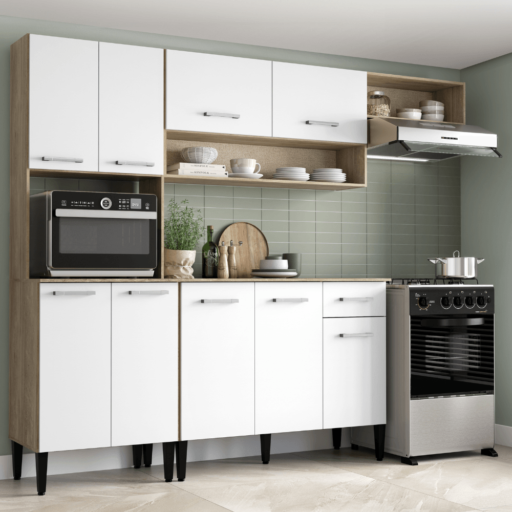 Armario-de-Cozinha-Compacta-Completa-Arizona-Smart-Carraro-Carvalho-com-Branco-01