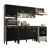 Armario-de-Cozinha-Compacta-Completa-Arizona-Smart-Carraro-Carvalho-com-Preto-01-ML