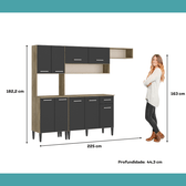 Armario-de-Cozinha-Compacta-Completa-Arizona-Smart-Carraro-Carvalho-com-Preto-06
