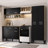 Armario-de-Cozinha-Compacta-com-Balcao-Arizona-Classic-Carraro-Carvalho-com-Preto-01