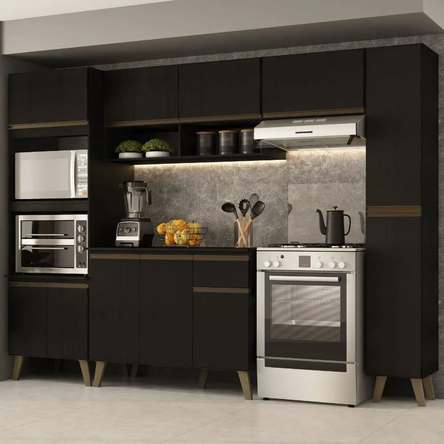 Cozinha modulada Carraro — modelo Atlanta
