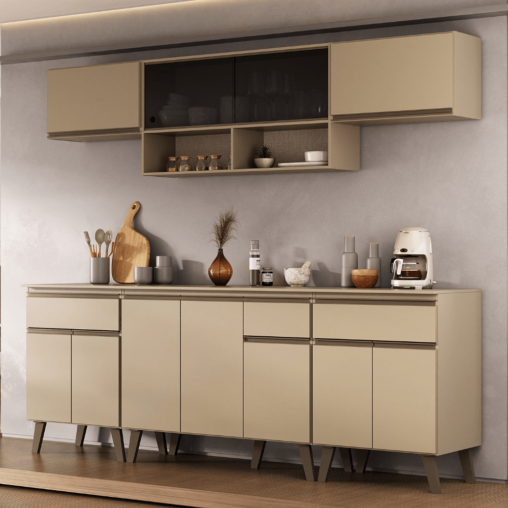 Armario-de-Cozinha-Completa-c-Balcao-Atlanta-Smart-c-Vidro-Carraro-Amendoa-01