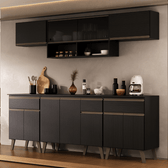 Armario-de-Cozinha-Completa-c-Balcao-Atlanta-Smart-c-Vidro-Carraro-Preto-Touch-01