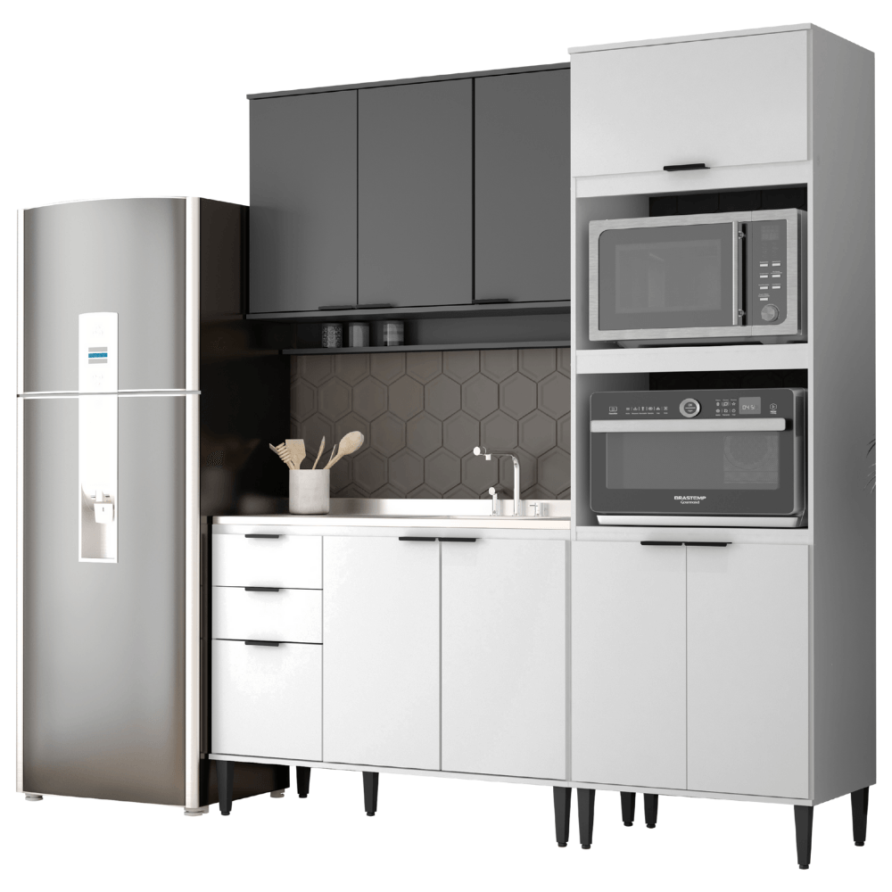 Armario-de-Cozinha-Completa-c-Balcao-Miami-Slim-Carraro-Branco-Cinza-Titanio-01-ML
