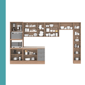 CONJUNTO WAY BP NOG TIT PET VIDRO - 05