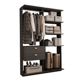 Closet-Modulado-2-Gavetas-Alasca-Preto-Touch-Carraro-01-ML