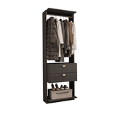 Closet-Modulado-2-Gavetas-Alasca-Preto-Touch-Carraro-01-ML