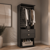 Closet-Modulado-2-Gavetas-Alasca-Preto-Touch-Carraro-01