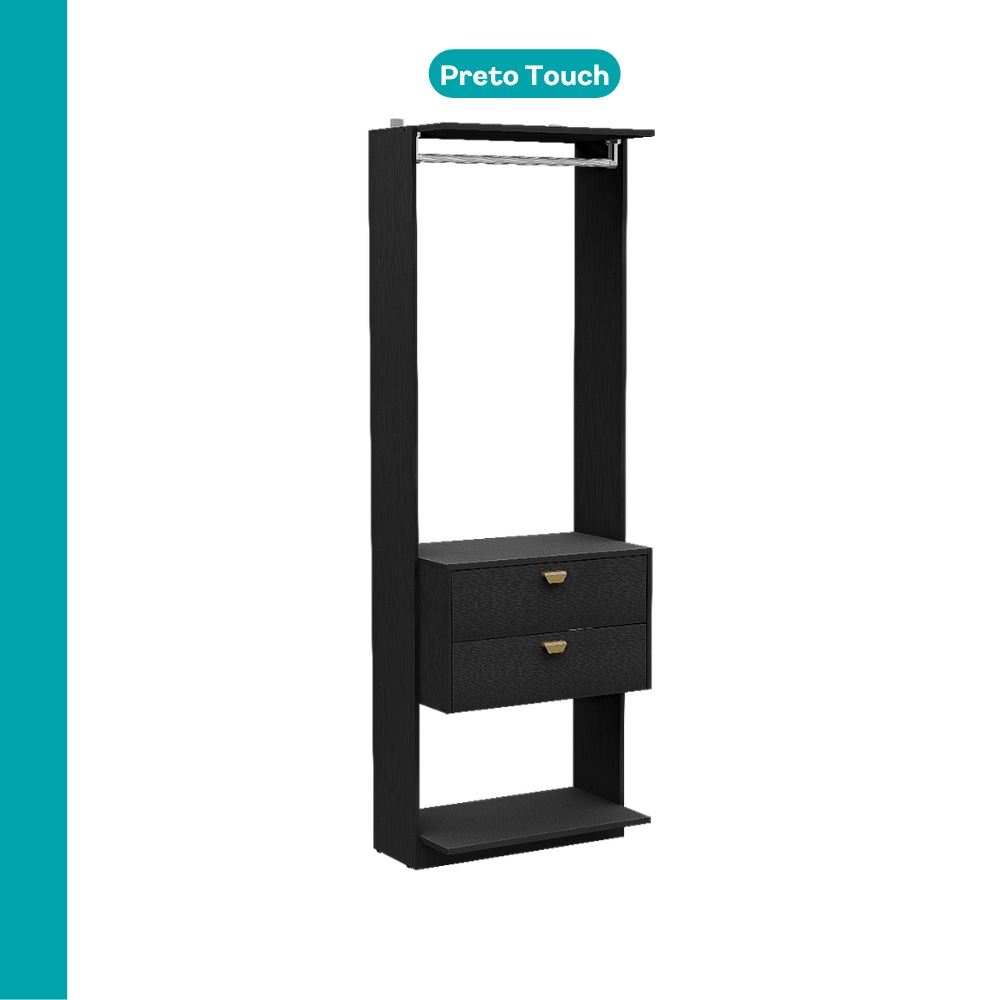Closet-Modulado-2-Gavetas-Alasca-Preto-Touch-Carraro-02