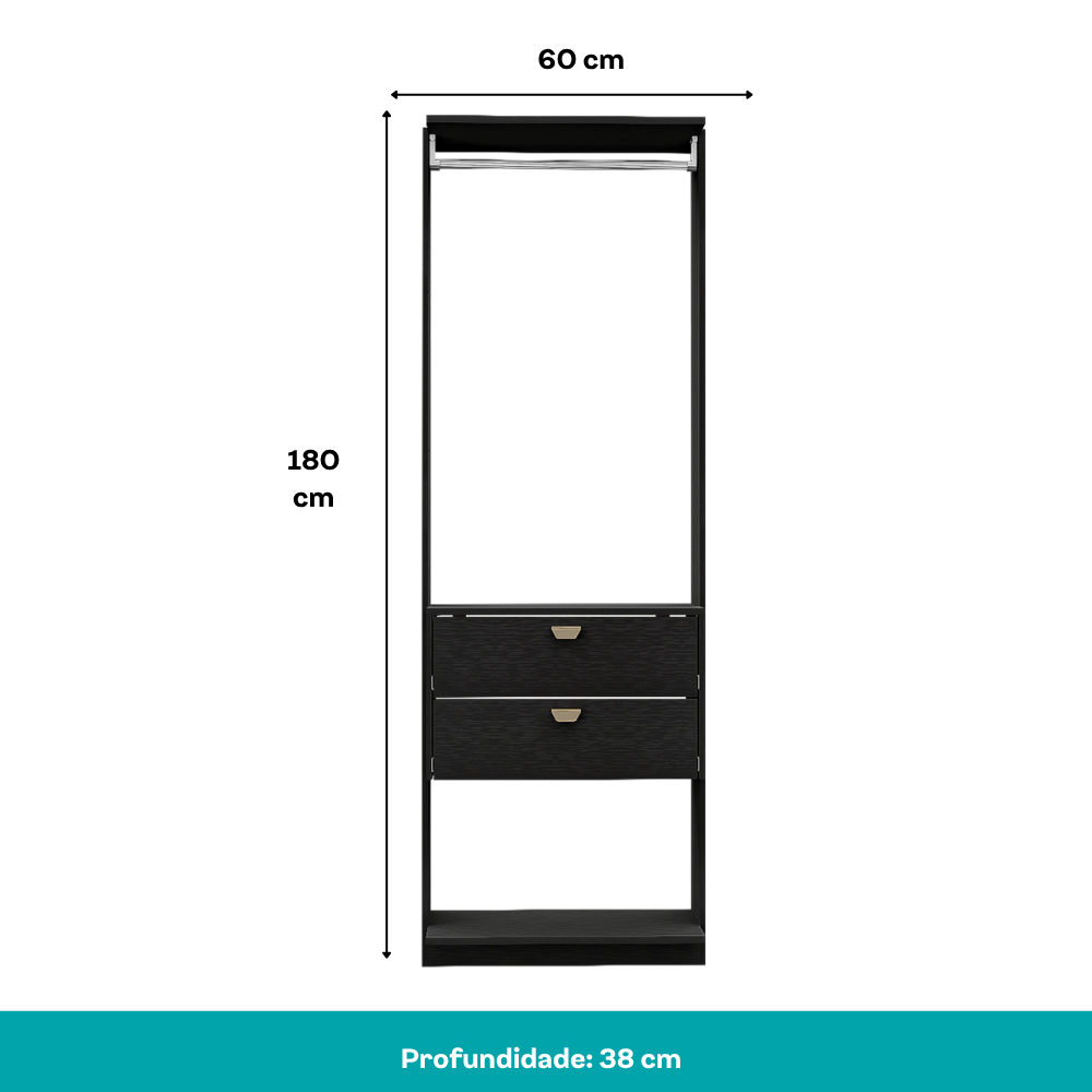 Closet-Modulado-2-Gavetas-Alasca-Preto-Touch-Carraro-03