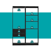 Closet-Modulado-2-Gavetas-Alasca-Preto-Touch-Carraro-05