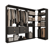 Closet-Modulado-4-Gavetas-Alasca-Preto-Touch-Carraro-01-ML